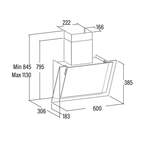 Cata - Páraelszívó VALTO 600 XGBK