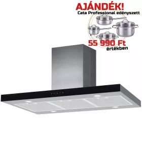   CATA - Páraelszívó Isla Legend 9010 XGBK + CATA Edényszett PROFESSIONAL
