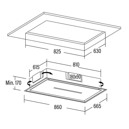 Cata - Páraelszívó Isla Bennu 900 X Hob to Hood
