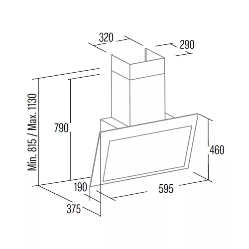 Cata - Páraelszívó Thalassa EVO 600 GWH fehér