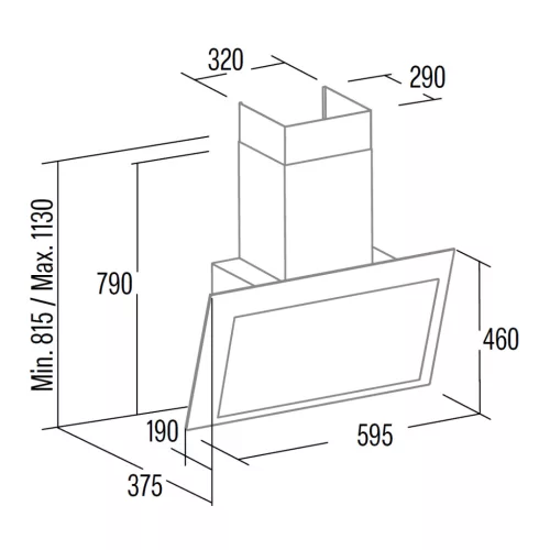 Cata - Páraelszívó Thalassa 600 GBK fekete