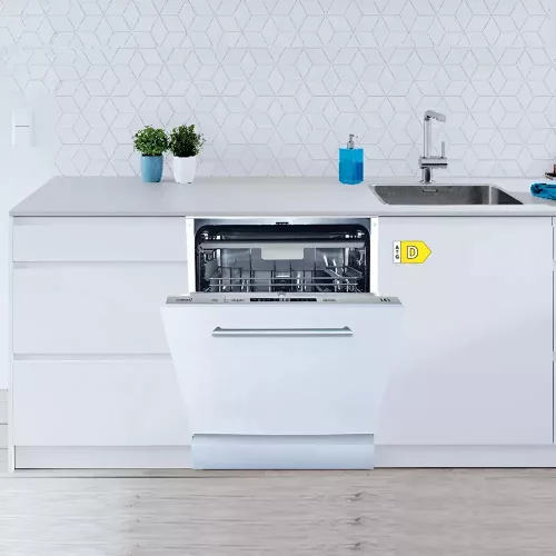 CATA - Beépíthető mosogatógép LVI-62014 14 terítékes + Ajándék Hűtőtáska