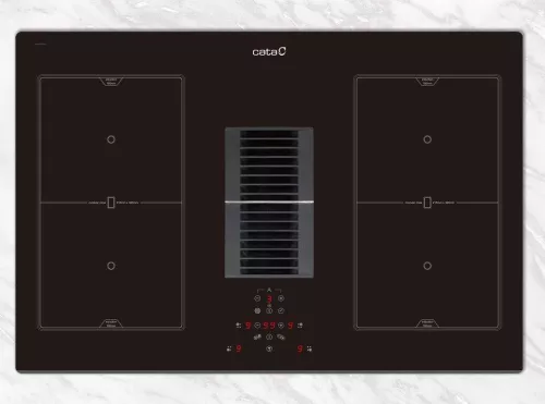 CATA - AS-750 2 FLEX indukciós főzőlap beépített elszívóval - KIfutó termék!