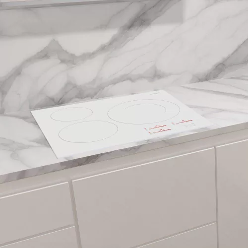 CATA - Beépíthető indukciós főzőlap INSB-6030 WH fehér Hob to Hood