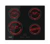CATA - Beépíthető indukciós főzőlap IB-6324E2 BK Hob to Hood