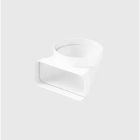 Elica - Cső-lapos csatorna átalakító 90° - ø125 mm