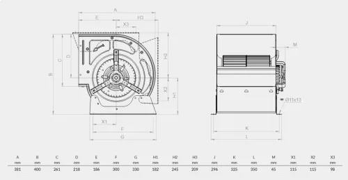 BVN - Ventilátor BDD 9/9