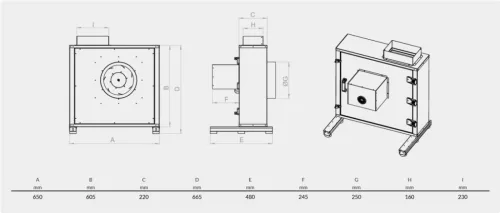 BVN - Ventilátor BKEF 315M