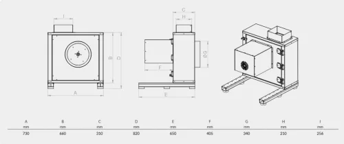 BVN - Ventilátor BKEF-T 355T 