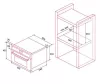 NODOR - Beépíthető sütő NorChef MO-4800 DB