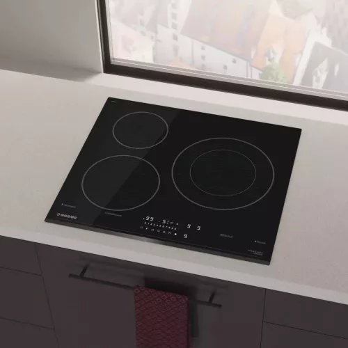 NODOR - Beépíthető kerámialap indukciós IH-N6286 BK (Fekete)