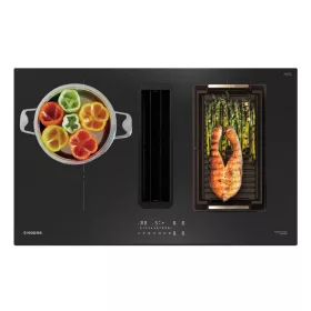   NODOR - NorCoock IS-N7426 BK FLOW-IN indukciós főzőlap beépített elszívóval