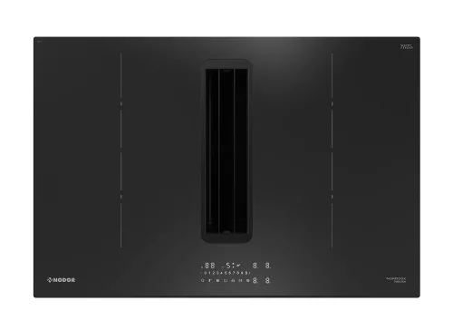 NODOR - NorCoock N8426 IS BK FLOW-IN indukciós főzőlap beépített elszívóval