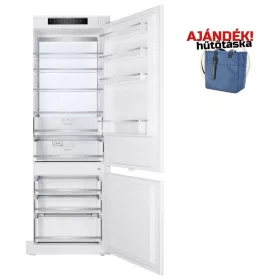   NODOR - Beépíthető hűtőszekrény kombinált NorFrost HAIL-193 TNF BI 70 + Ajándék Hűtőtáska