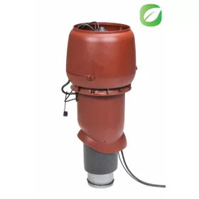   VILPE - Tetőventilátor EC O190P/125/500 vörös - A készlet erejéig rendelhető!
