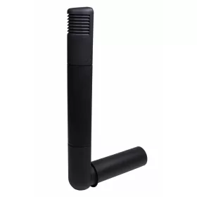 VILPE® 125/135 Ross pinceszellőző rendszer, fekete