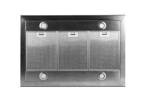 Davoline - Páraelszívó SQUARE sziget 90 cm fekete üveg előlappal