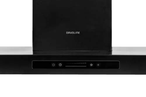 Davoline - Páraelszívó RAVEN PRO BLACK 60 cm fekete
