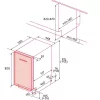 NODOR - Beépíthető mosogatógép NorCare DW-4611 I SL