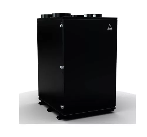 HOLTOP/AIRWOODS AV-HTPF35EI32 központi hővisszanyerős szellőztető beépített hűtő-fűtő funkcióval, entalpia hőcserélővel, LCD-s vezérléssel, WiFi-vel