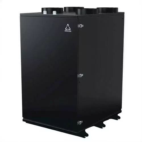 HOLTOP/AIRWOODS AV-HTPF35EI32 központi hővisszanyerős szellőztető beépített hűtő-fűtő funkcióval, entalpia hőcserélővel, LCD-s vezérléssel, WiFi-vel