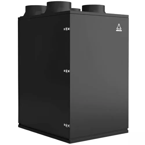 HOLTOP/AIRWOODS AV-HTPF90 központi hővisszanyerős szellőztető beépített hűtő-fűtő funkcióval, entalpia hőcserélővel, LCD-s vezérléssel, WiFi-vel