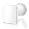 HOLTOP/AIRWOODS AV-TTW5-W SH7IE Pro ISO egyhelyiséges hővisszanyerős szellőztető, páraérzékelővel, automata zsaluval, WiFi-vel, kültéri hangcsillapító elemmel