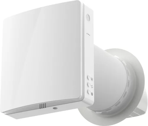 HOLTOP/AIRWOODS AV-TTW5-W SH7IE Pro ISO egyhelyiséges hővisszanyerős szellőztető, páraérzékelővel, automata zsaluval, WiFi-vel, kültéri hangcsillapító elemmel