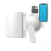 HOLTOP/AIRWOODS AV-TTW5-W SH7IE Pro ISO egyhelyiséges hővisszanyerős szellőztető, páraérzékelővel, automata zsaluval, WiFi-vel, kültéri hangcsillapító elemmel