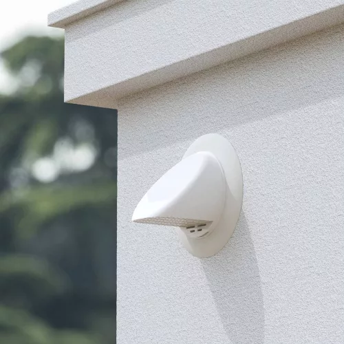 HOLTOP/AIRWOODS AV-TTW5-W egyhelyiséges hővisszanyerős szellőztető automata zsaluval, WiFi csatlakozással, páraérzékelő szenzorral, pollenszűrővel