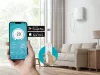 HOLTOP/AIRWOODS AV-TTW5-W egyhelyiséges hővisszanyerős szellőztető automata zsaluval, WiFi csatlakozással, páraérzékelő szenzorral, pollenszűrővel