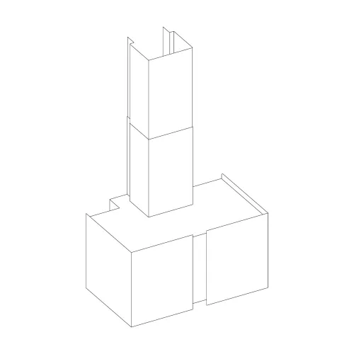 Falmec OUTLET - Páraelszívó MIRABILIA Square 97 inox T80 LED elszívótest - A készlet erejéig rendlhető!