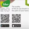 SIBER ERV DF-EVO-1 központi hővisszanyerős szellőztető, entalpia hőcserélővel, passzívház bizonylattal