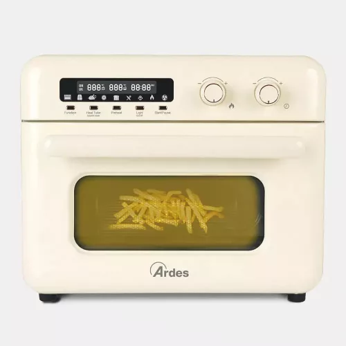 ARDES ARFRYA02W 30 literes Air Fryer forrólevegős sütő, olajsütő - forgókosárral ajándék ARDES 1T20 kenyérpirítóval