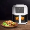 ARDES ARFRYA08LVW 8 literes Air Fryer forrólevegős sütő ajándék ARDES 1T20 kenyérpirítóval