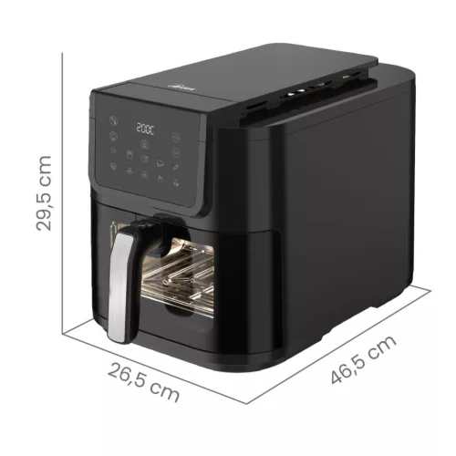 ARDES ARFRYA08LV 8 literes Air Fryer forrólevegős sütő ajándék ARDES 1T20 kenyérpirítóval