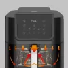 ARDES ARFRYA08LV 8 literes Air Fryer forrólevegős sütő ajándék ARDES 1T20 kenyérpirítóval