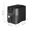 ARDES ARFRYA10L 5 literes Air Fryer forrólevegős sütő