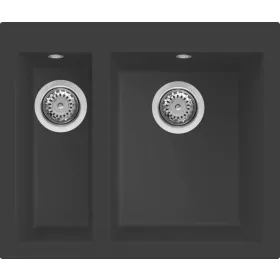  ELLECI - Gránit mosogatótálca Quadra 150 G59 Antracite - Kifutó termék!