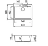ELLECI - Mosogatótálca Quadra 110 K86