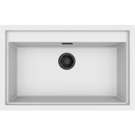   ELLECI - Mosogatótálca Sintesi 130 K96 White fekete tartozékokkal