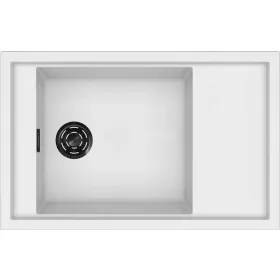   ELLECI - Mosogatótálca Sintesi 305 K96 White fekete tartozékokkal