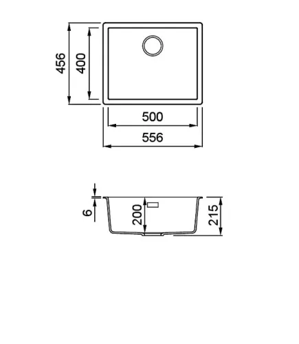 ELLECI - Mosogatótálca Zen 105 K88 Cloud