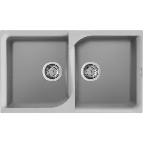 ELLECI - Gránit mosogatótálca Ego 450 M79 Aluminium