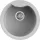 ELLECI - Gránit mosogatótálca Ego ROUND M79 Aluminium