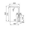 ELLECI - Csaptelep Shell Plus (C02) G48