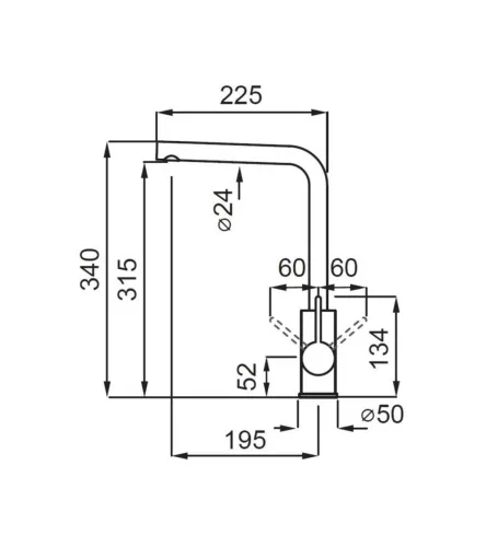 ELLECI - Csaptelep Shell G68