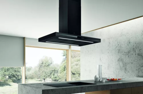 Elica - Páraelszívó ADÉLE IS BL MAT/A/90 GFB (Matt fekete) - A készlet erejéig rendelhető!