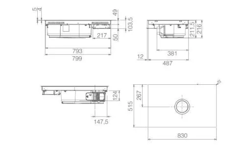 ELICA - NIKOLATESLA SWITCH GLOW EVO BL/A/83