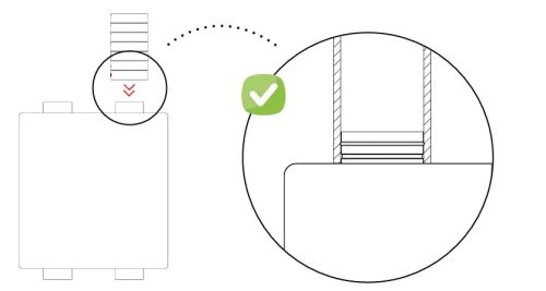 S-EPS cső 1 méteres 160 mm